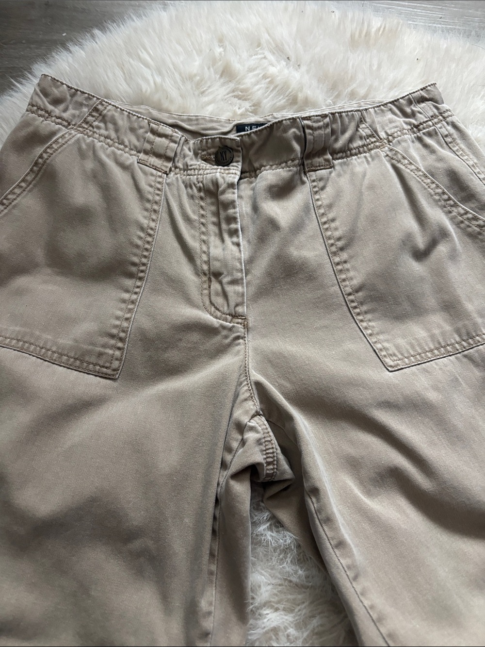New York & Company women’s Khaki Relaxed Jeans